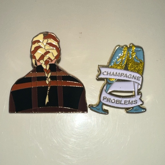 Taylor Swift Evermore Enamel Pins - Picture 1 of 4